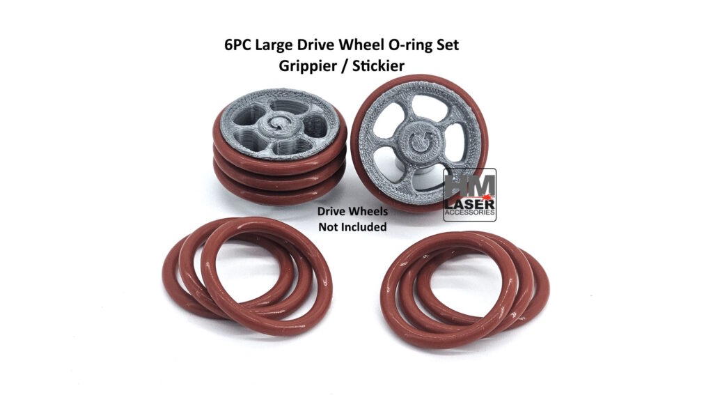 6pc Large Drive Wheel O-ring Set